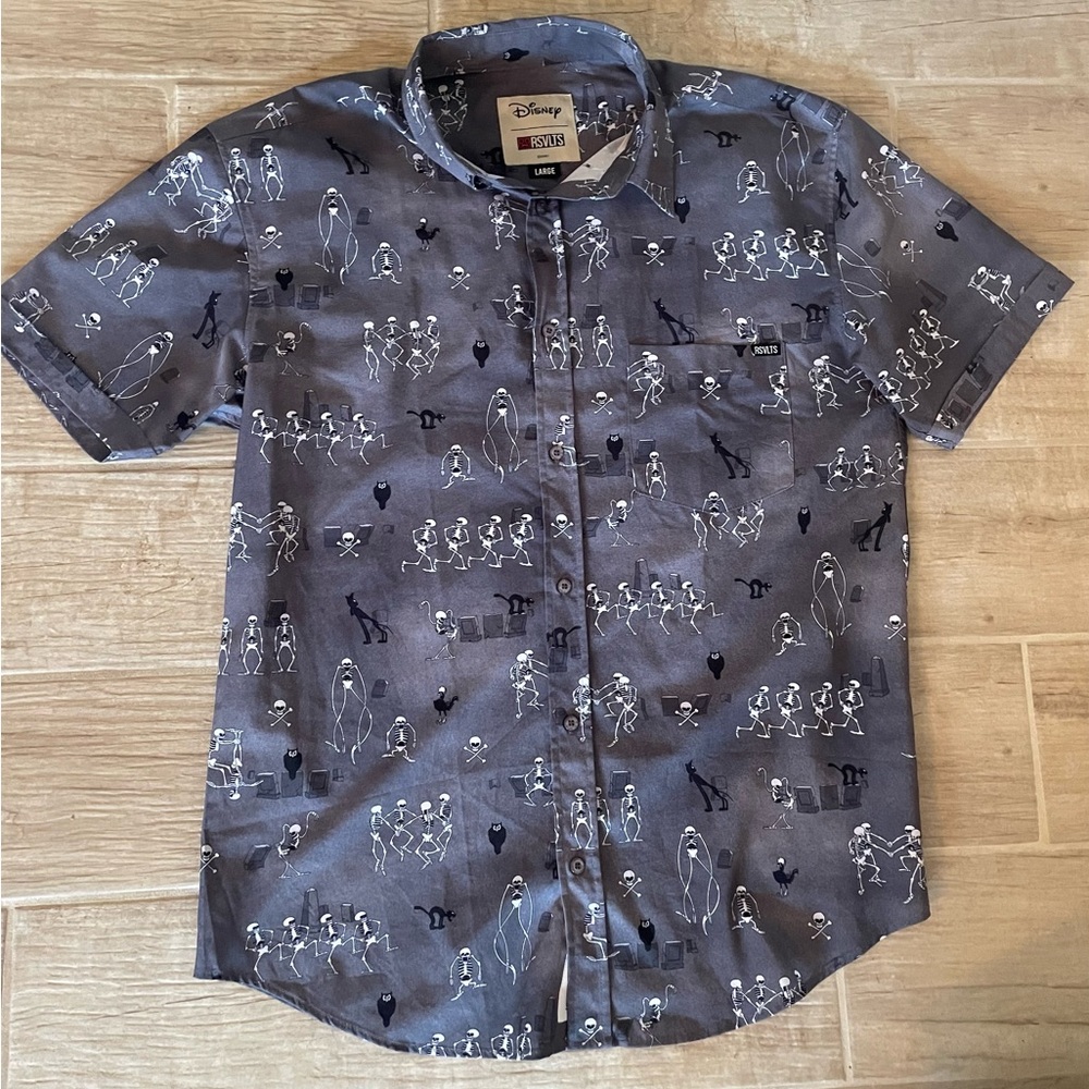 RSVLTS “Skeleton Dance” Men's Large Shirt